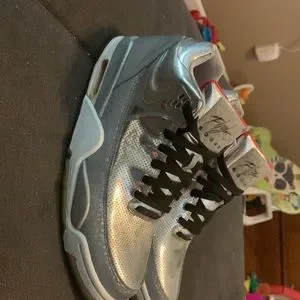 Nike | Shoes | Nike Flight Squadmetallic Silver | Poshmark display picture 1